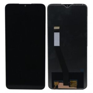 Display for Xiaomi Poco M2 Reloaded - Black (display glass combo folder)