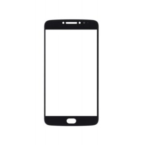 Front Glass for Motorola Moto E4 Plus - Black