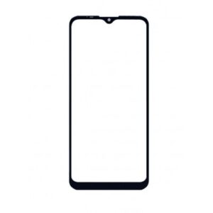 Front Glass for Motorola Moto E7 Power - Black
