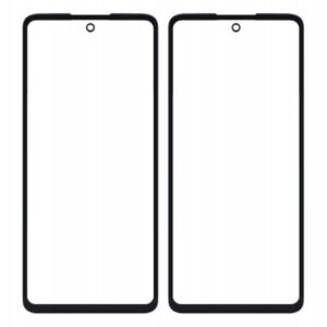 Front Glass for Motorola Moto G40 Fusion - Black