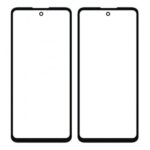 Front Glass for Motorola Moto G60 - Black