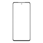 Front Glass for Motorola Moto G72 - Black
