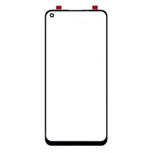 Front Glass for Realme 8 Pro - Black
