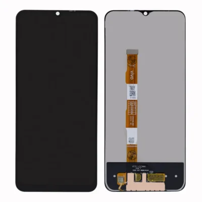 Display combo for Vivo Y12s - Black (display glass combo folder) - Bazzarking.com