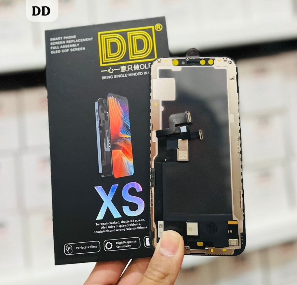 DD OLED Display for Apple iPhone XS - Black (display glass combo folder ...