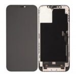 LCD with Touch Screen for Apple iPhone 12 Pro Max - Black (display glass combo folder) | GX