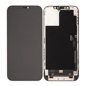 LCD with Touch Screen for Apple iPhone 12 Pro Max - Black (display glass combo folder) | CARE ORIGINAL
