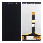 LCD with Touch Screen for Nokia 7 Plus - Black (display glass combo folder)plus