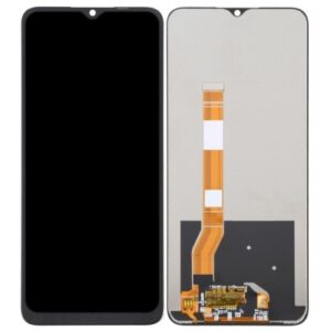 LCD with Touch Screen for Oppo A57 4G 2022 - Black (display glass combo folder)