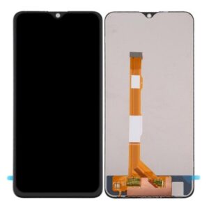 LCD with Touch Screen for Vivo U3 - Black (display glass combo folder)