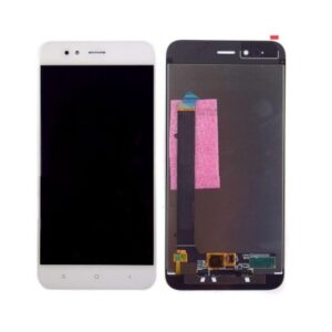 LCD with Touch Screen for Xiaomi Mi A1 - White (display glass combo folder)