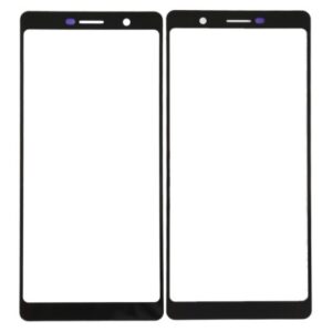 Front Glass for Nokia 7 Plus - Black