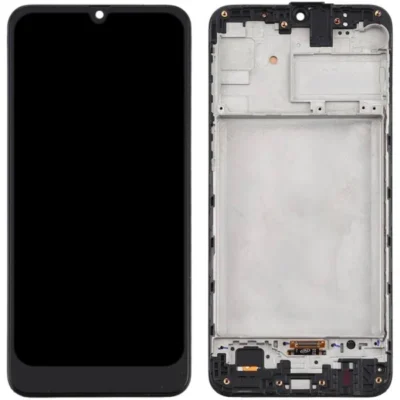 LCD with Touch Screen for Samsung Galaxy M21 - INCELL With Frame | High Quality Replacement Screen - Bazzarking