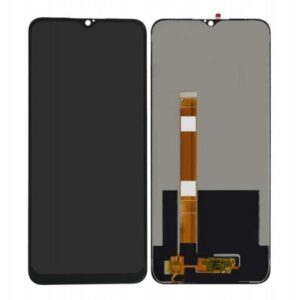 Display for Realme Narzo 10A - Black (display glass combo folder)