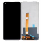 LCD with Touch Screen for Realme Narzo 30 - Black (display glass combo folder)