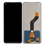 LCD with Touch Screen for Tecno Camon 16 - Black (display glass combo folder)