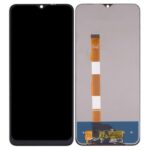 LCD with Touch Screen for Vivo Y16 - Black (display glass combo folder)