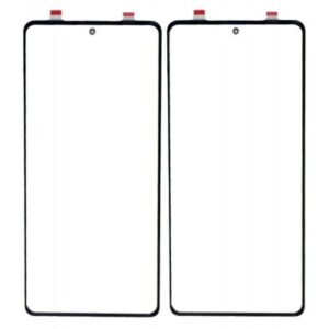Front Glass for Motorola Edge 20 Pro - Black