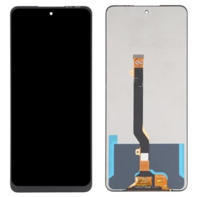 LCD with Touch Screen for Tecno Spark 8 Pro - Black (display glass combo folder)