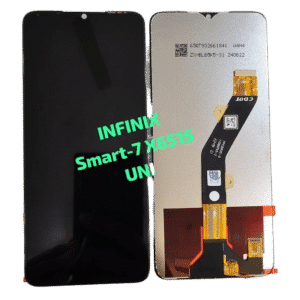 LCD with Touch Screen for Infinix Smart 7 | X6515 - Black (display glass combo folder)