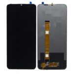 LCD with Touch Screen for Realme C25 - Black (display glass combo folder)
