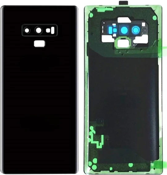 Back Panel Cover for Samsung Galaxy Note 9 - Black - With Camera lans