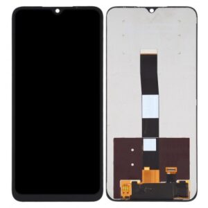 Display for Xiaomi Redmi 9C - Black (display glass combo folder)