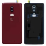 Back Panel Cover for OnePlus 6 - Red