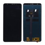 LCD with Touch Screen for Lava Z62 - Black (display glass combo folder)