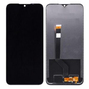 LCD with Touch Screen for Lenovo K10 Plus - Black (display glass combo folder)