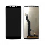 LCD with Touch Screen for Moto G6 Play - Black (display glass combo folder)