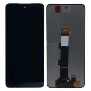 LCD with Touch Screen for Motorola Moto E32 - Black (display glass combo folder)