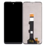 LCD with Touch Screen for Motorola Moto E40 - Black (display glass combo folder)