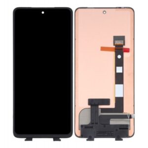LCD with Touch Screen for Motorola Moto G52 - Black (display glass combo folder)