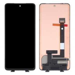 LCD with Touch Screen for Motorola Moto G82 5G - Black (display glass combo folder)