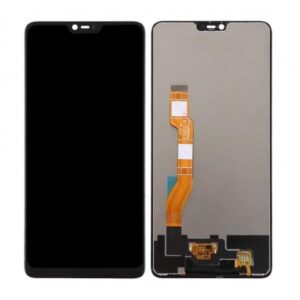 LCD with Touch Screen for Oppo F7 - Black (display glass combo folder)