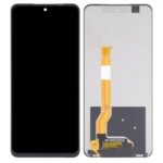LCD with Touch Screen for Realme C55 - Black (display glass combo folder)