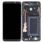 LCD with Touch Screen for Samsung Galaxy S9 - Black (display glass combo folder) With Frame