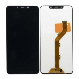LCD with Touch Screen for Tecno Camon iSky 3 (KB3)- Black (display glass combo folder)