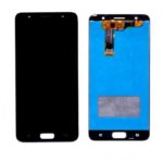 LCD with Touch Screen for Tecno i7 - Black (display glass combo folder)