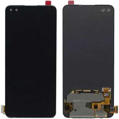 LCD with Touch Screen for OnePlus Nord - Black (display glass combo folder)