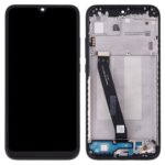 LCD with Touch Screen for Xiaomi Redmi 7 - Black (display glass combo folder)(with frame) (Original)