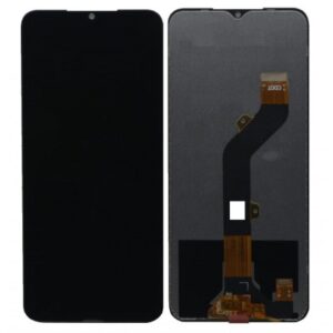 LCD with Touch Screen for Itel A49 - Black (display glass combo folder)