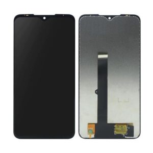 LCD with Touch Screen for Motorola One Macro - Black (display glass combo folder)