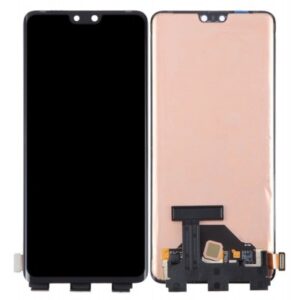 LCD with Touch Screen for Vivo V23 Pro - Black (display glass combo folder) OLED Curve
