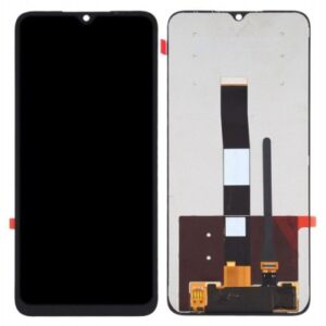 LCD with Touch Screen for Xiaomi Poco C50 - Black (display glass combo folder)