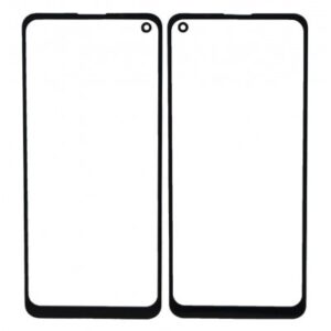 Front Glass for LG W41 Plus - Black