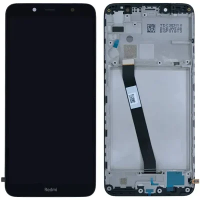 LCD with Touch Screen for Xiaomi Redmi 7A - Black (display glass combo folder) | INCELL WITH FRAME
