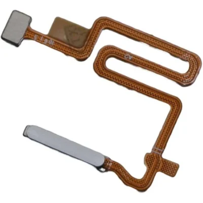 Fingerprint Sensor with Flex Cable for Realme Narzo 30 Silver