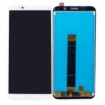 LCD with Touch Screen for Huawei Y5 Prime (2018) - White (display glass combo folder)
